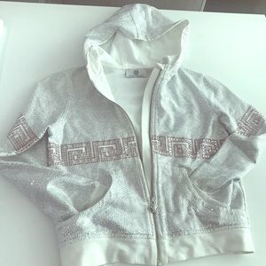 Young versace brand hoodie